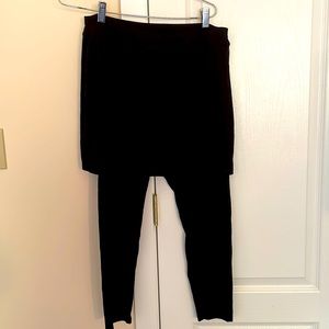 Eileen fisher skirted leggings